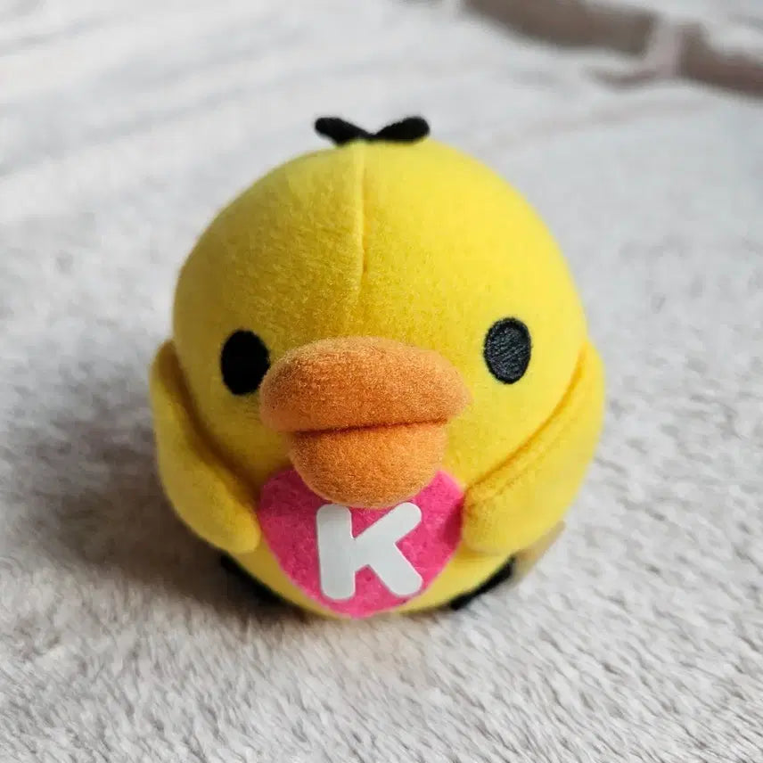 [BUNJANG] Kiiroitori Rilakkuma Classic Valentine Finger Puppet / 키이로이토리 인형 고전 K 알파벳 발렌타인 손가락 인형