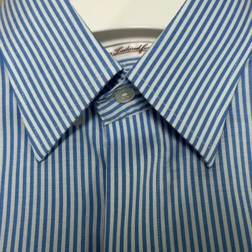 [BUNJANG] JJinHomme RTO Shirt Blue Stripe / 제이진옴므 RTO셔츠