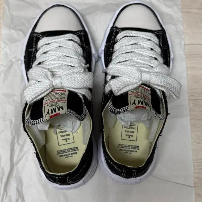 [BUNJANG] Maison Mihara Yasuhiro Peterson OG Sole Canvas Low Sneakers (EU41) / 메종 미하라 야스히로 피터슨 OG솔 캔버스 로우 스니커즈(EU41)