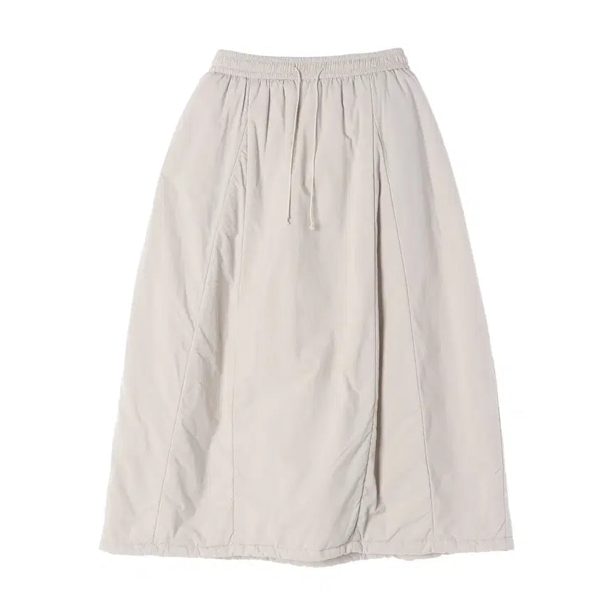 [BUNJANG] Monochrome 24FW Perto Padded Flare Long Skirt / (새상품) 모노크롬 24FW 페르토 패딩 플레어 롱 스커트