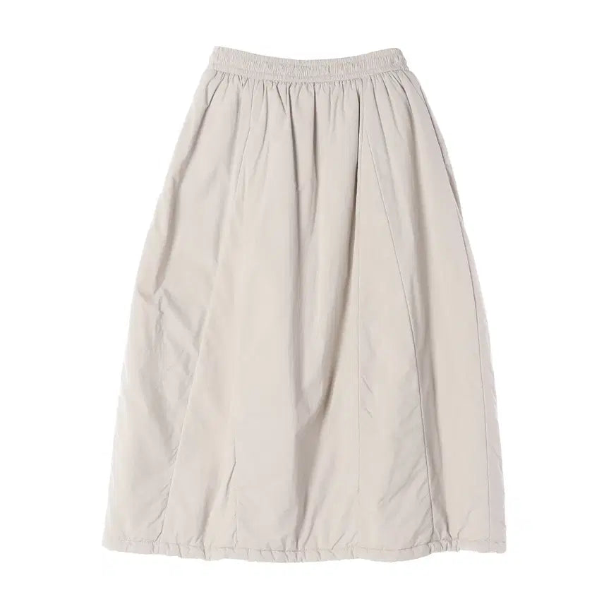 [BUNJANG] Monochrome 24FW Perto Padded Flare Long Skirt / (새상품) 모노크롬 24FW 페르토 패딩 플레어 롱 스커트