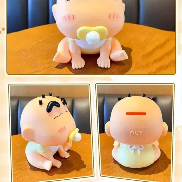 [BUNJANG] Crayon Shin-chan Baby Figure (Doo Doo Pacifier Series) - Dancing Figure, Unused (Set of 2) / 짱구 아기 피규어 Doo Doo Pacifier.댄싱 피규어 미사용 2개