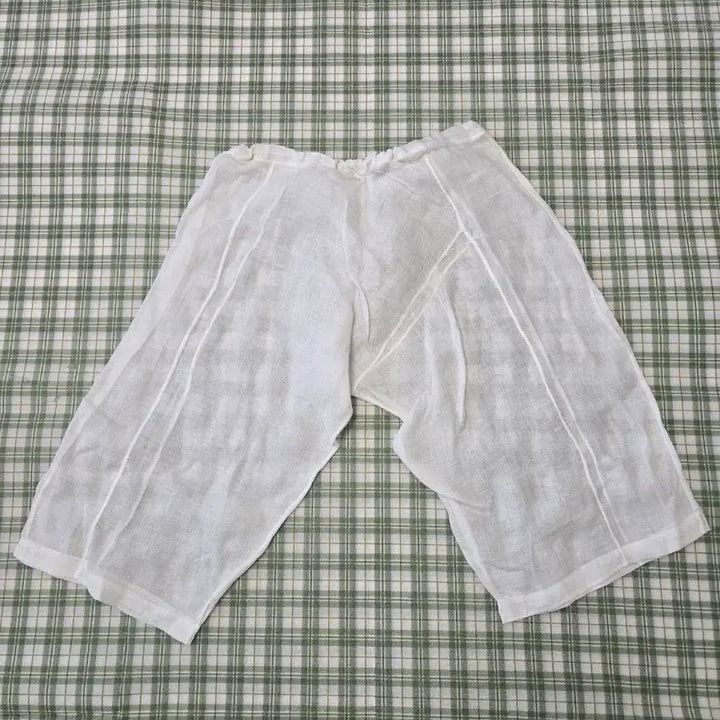 [BUNJANG] Linen Reform Pants Size 55-66 / 4ㅡ모시 리폼바지ㅡ55ㅡ66