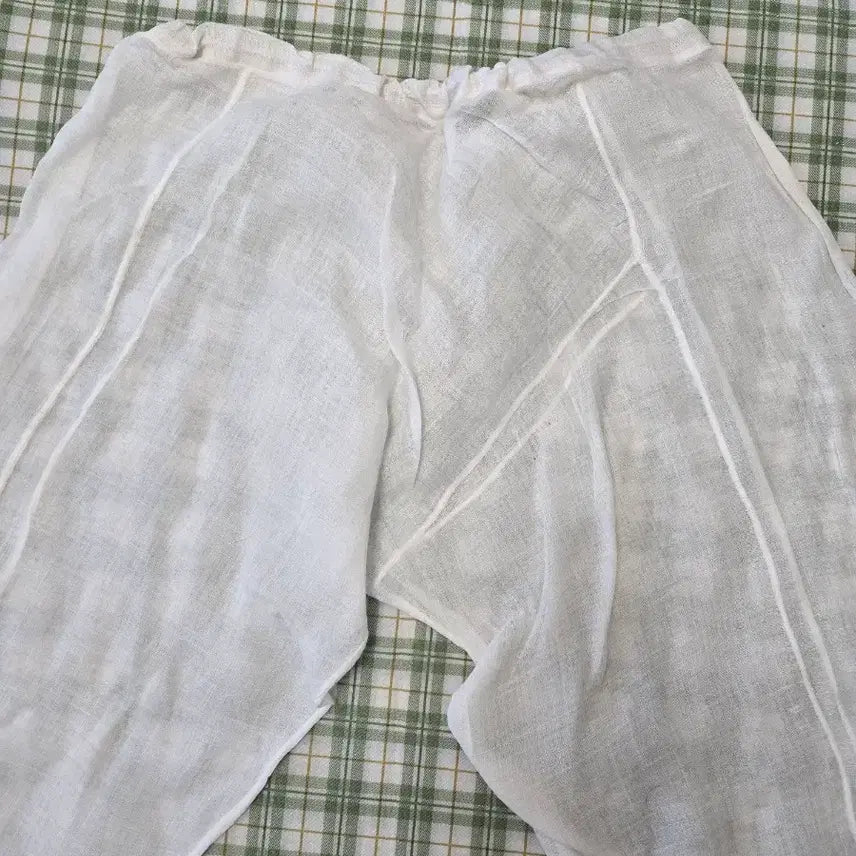 [BUNJANG] Linen Reform Pants Size 55-66 / 4ㅡ모시 리폼바지ㅡ55ㅡ66