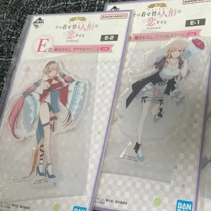 [BUNJANG] My Dress-Up Darling Marin Kitagawa Acrlyic Stand Set E / 비스크돌 키타가와 마린 아크릴 스탠드 E상 2개