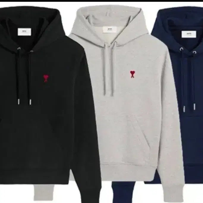 [BUNJANG] AMI Small Heart Hoodie / 아미후드티