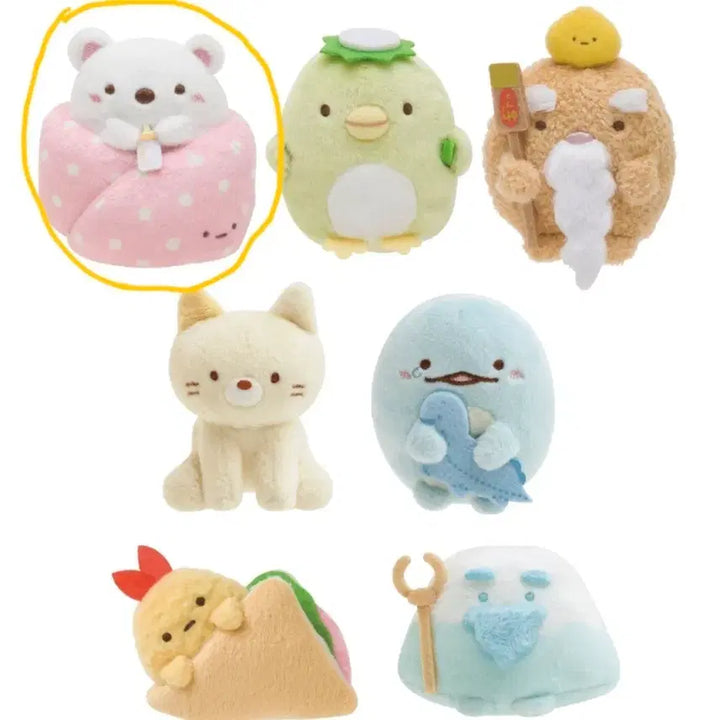 [BUNJANG] San-X Sumikko Gurashi 10th Anniversary Limited Plush Doll Shirokuma / 스밋코구라시 10주년 한정 인형 시로쿠마 (새상품)