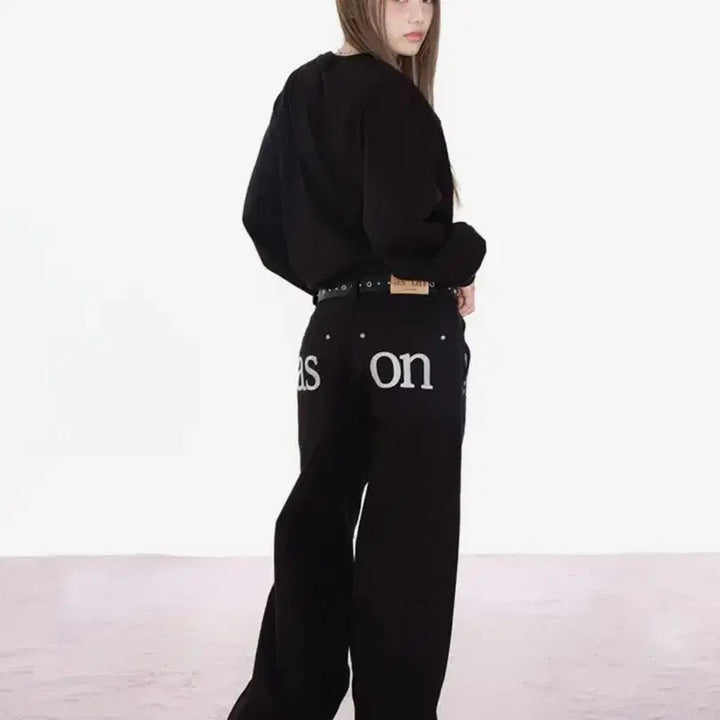 [SOLD OUT] 애즈온 SMOG WIDE PANTS / BLACK