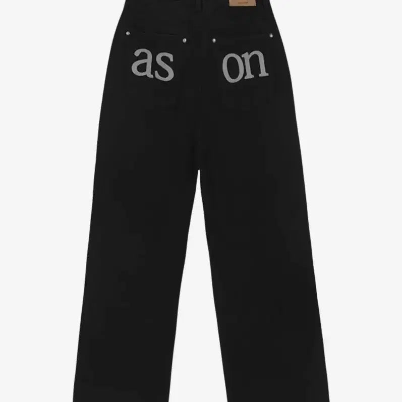 [SOLD OUT] 애즈온 SMOG WIDE PANTS / BLACK