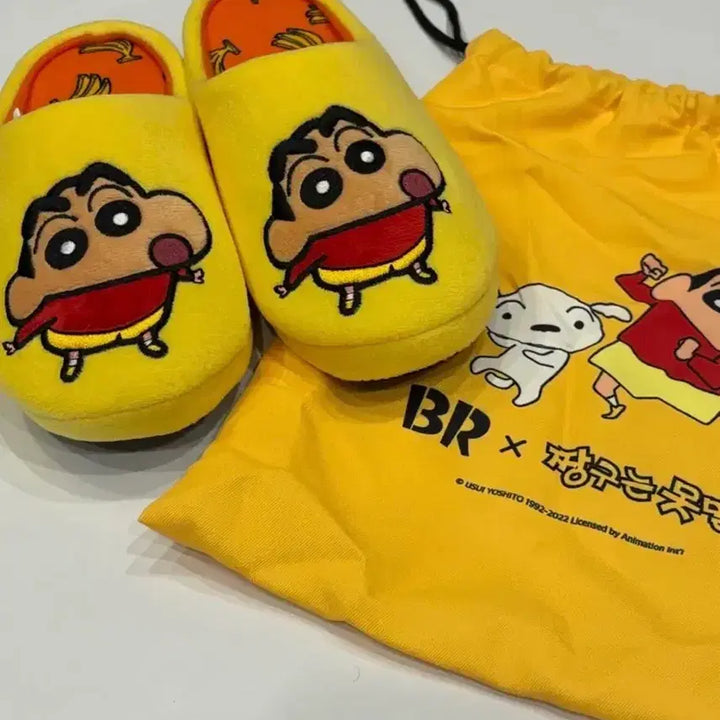 [BUNJANG] Baskin Robbins Crayon Shin-chan Collaboration Slippers (New) / 배스킨라빈스 짱구 슬리퍼 (새상품)