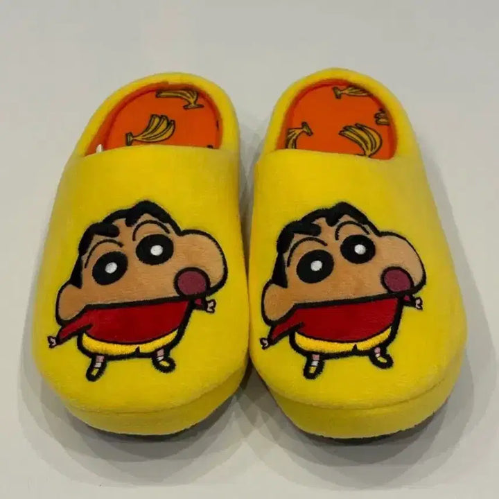 [BUNJANG] Baskin Robbins Crayon Shin-chan Collaboration Slippers (New) / 배스킨라빈스 짱구 슬리퍼 (새상품)