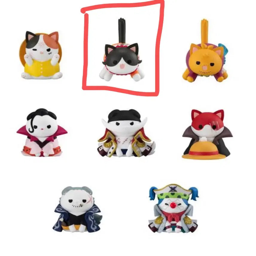 [BUNJANG] One Piece Mega Cat Project Nyang Piece Nyang Series Ace Figure / 원피스 메가캣 프로젝트 냥피스냥 시리즈 에이스 피규어