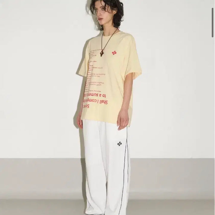 [BUNJANG] Heretic SONNET Butter T-Shirt / 헤레틱 SONNET T 버터