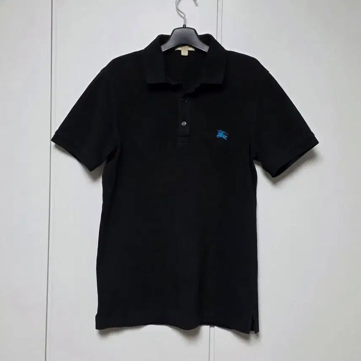 [BUNJANG] Burberry Brit Black Polo Shirt - Size M (Unisex) / 버버리 브릿 블랙 폴로티 M 남여공용