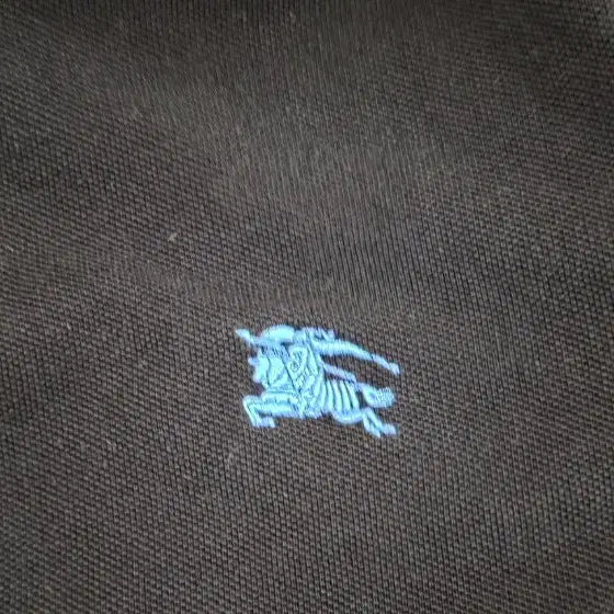 [BUNJANG] Burberry Brit Black Polo Shirt - Size M (Unisex) / 버버리 브릿 블랙 폴로티 M 남여공용