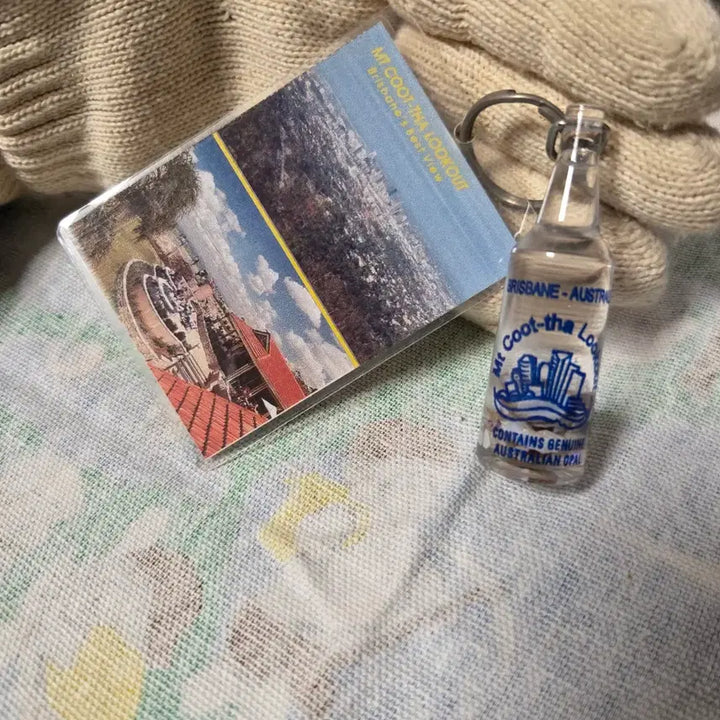 [BUNJANG] 90s Australia Opal Bottle Keychain / 90s Australia 오팔 보틀 키링