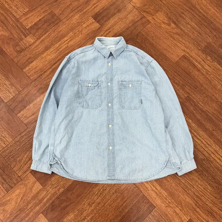 [BUNJANG] Espionage Chambray Shirt XL / XL 에스피오나지 샴브레이 남방 셔츠
