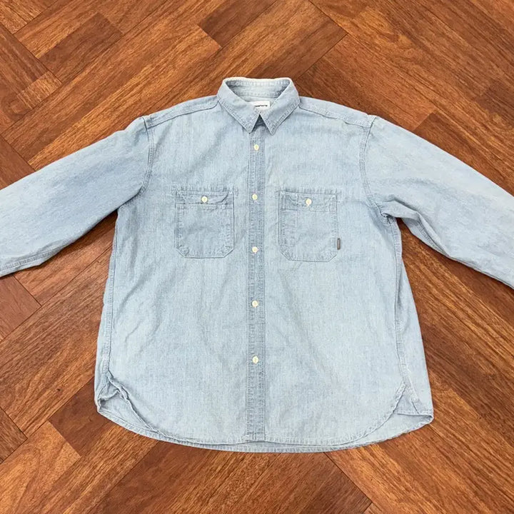[BUNJANG] Espionage Chambray Shirt XL / XL 에스피오나지 샴브레이 남방 셔츠