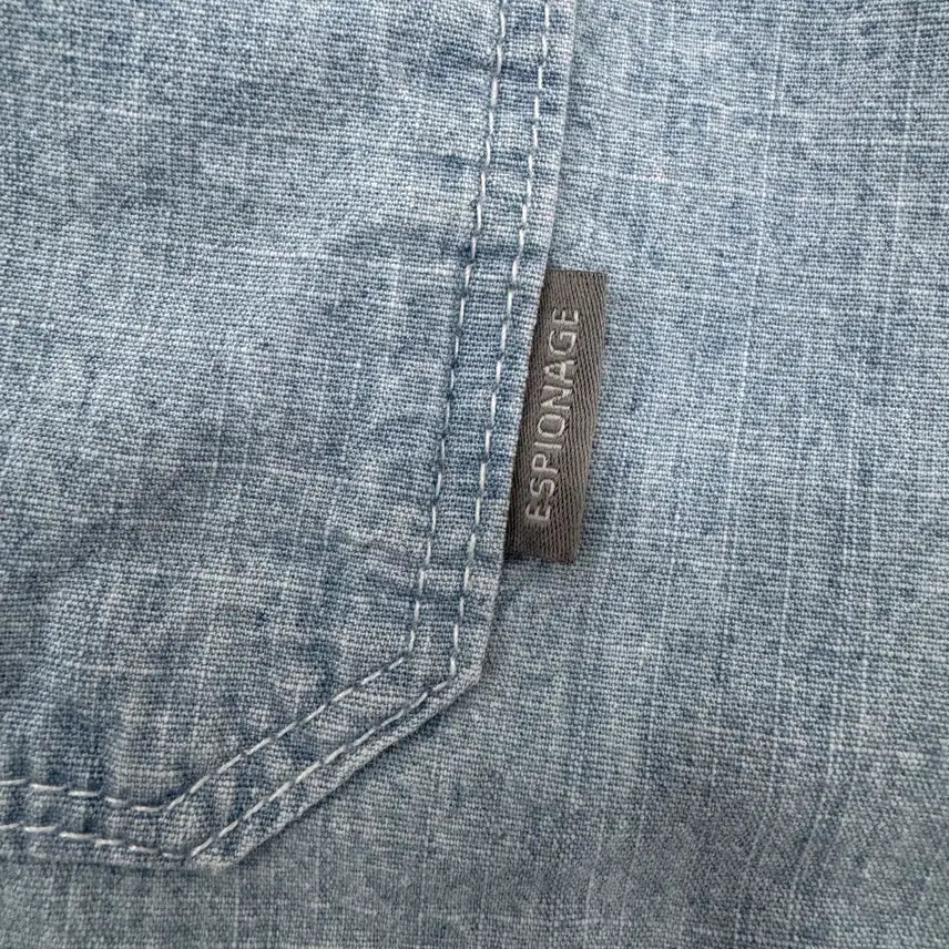 [BUNJANG] Espionage Chambray Shirt XL / XL 에스피오나지 샴브레이 남방 셔츠