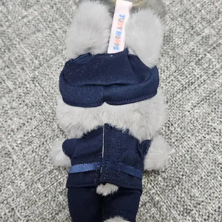 [BUNJANG] Top Toy Zootopia Judy Hopps Police Plush Keychain / 탑토이 주토피아 경찰 주디 인형 키링