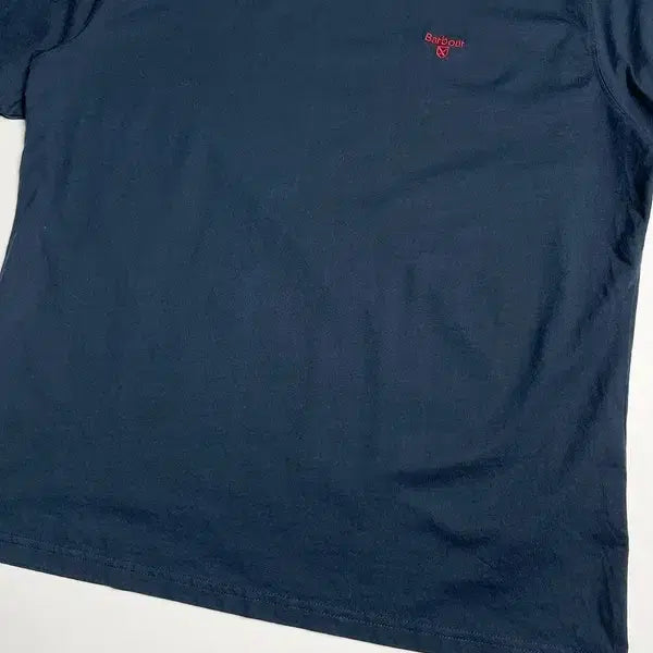 [BUNJANG] Barbour 24SS Basic Logo Short Sleeve T-Shirt / 바버 Barbour 24SS 베이직 로고 반팔 티셔츠 R1095