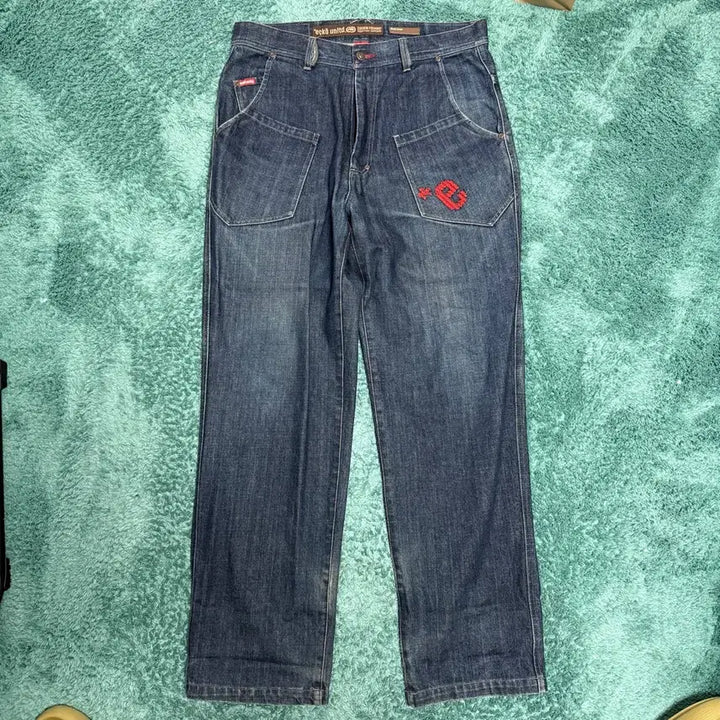 [BUNJANG] Vintage Denim Pants Size 34 / 빈티지 데님 팬츠 34 사이즈 확인