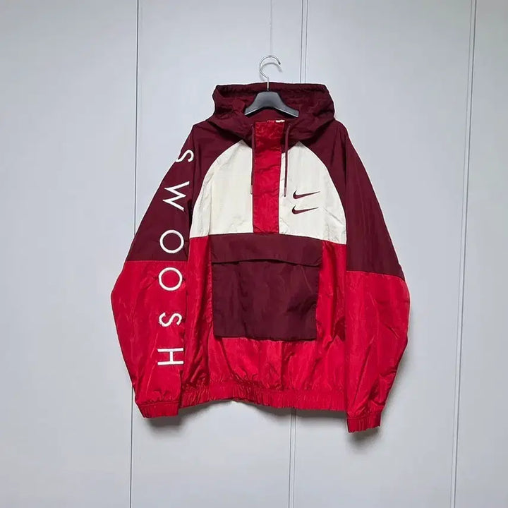 [BUNJANG] Nike Swoosh Woven Jacket Windbreaker XL / 나이키 스우시 우븐 자켓 바람막이 XL