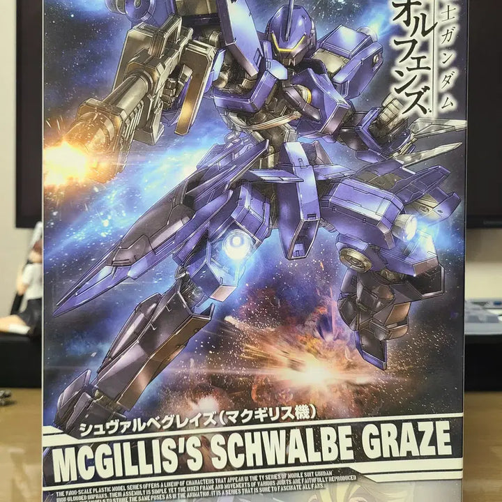 [BUNJANG] Bandai 1/100 Grade-less Schwalbe Graze McGillis Custom / (미개봉) 반다이 1/100 무등급 슈발베 그레이즈 맥길리스기