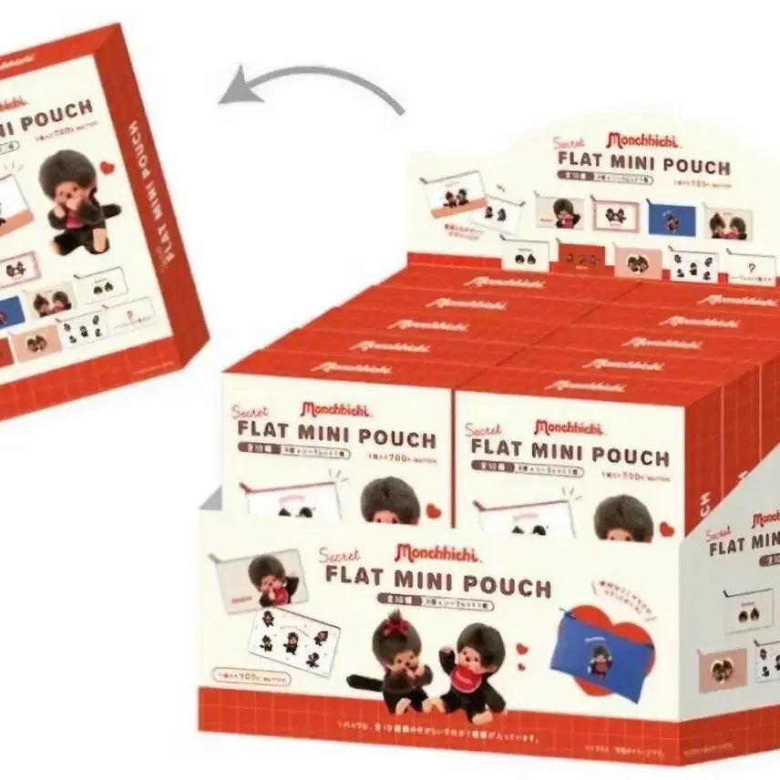 [BUNJANG] Monchhichi Random Mini Pouch / (새상품)몬치치 랜덤 미니파우치