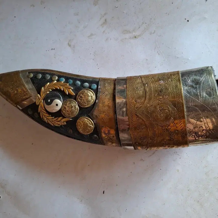 [BUNJANG] Nepal Kukri Knife with Engraved Patterns / 네팔 쿠쿠리