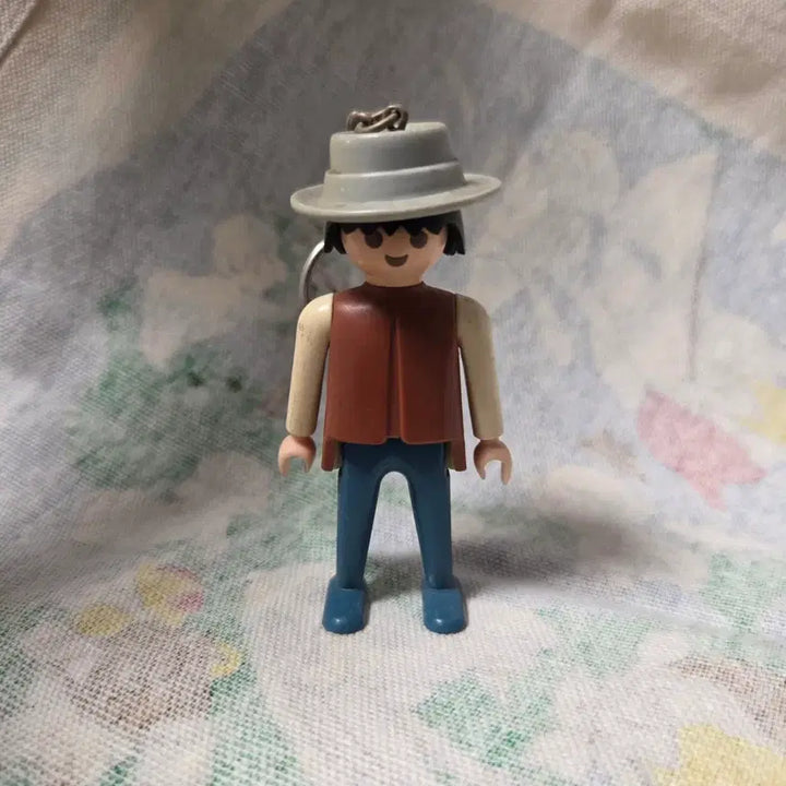 [BUNJANG] Playmobil Vintage Cowboy Keychain / Play Mobil 빈티지 카우보이 키링