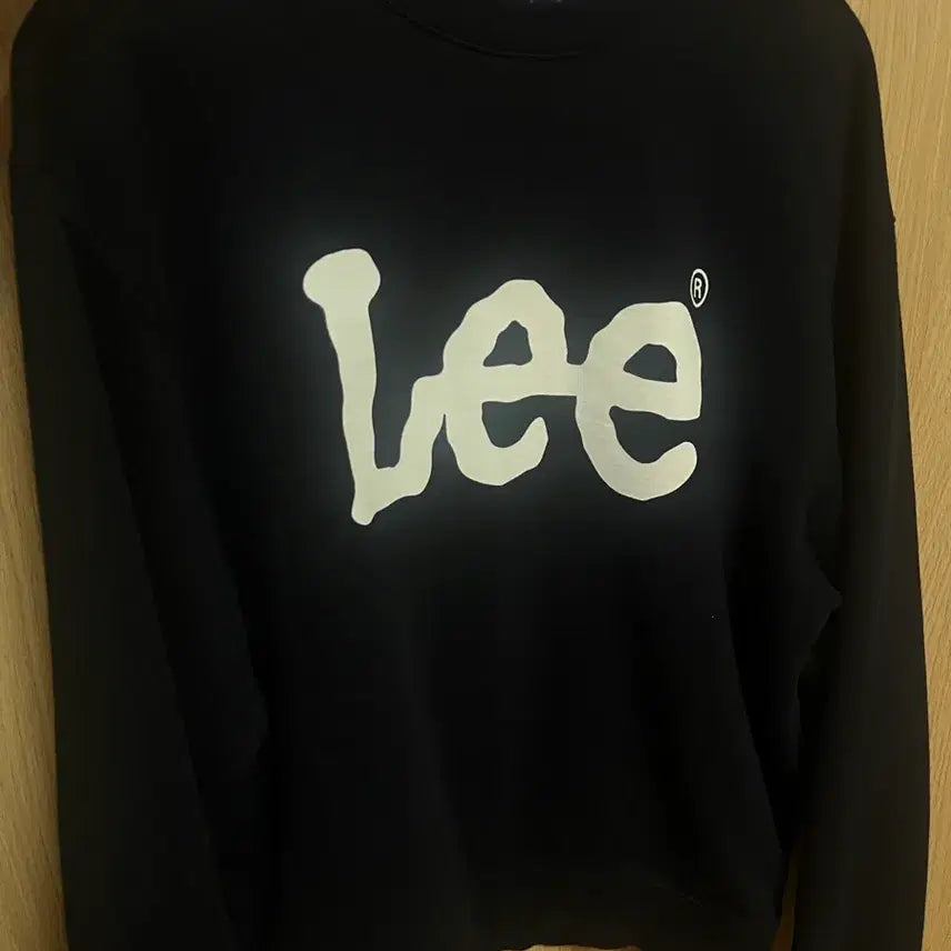[BUNJANG] Lee Sweatshirt Black / Lee 맨투맨