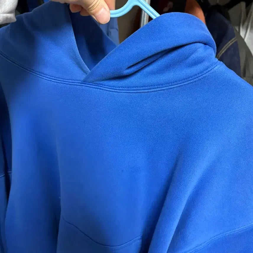 [BUNJANG] Kanye West Yeezy Gap Perfect Hoodie Blue Medium / 칸예웨스트 이지갭 퍼펙트후디 블루 M