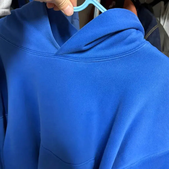 [BUNJANG] Kanye West Yeezy Gap Perfect Hoodie Blue Medium / 칸예웨스트 이지갭 퍼펙트후디 블루 M