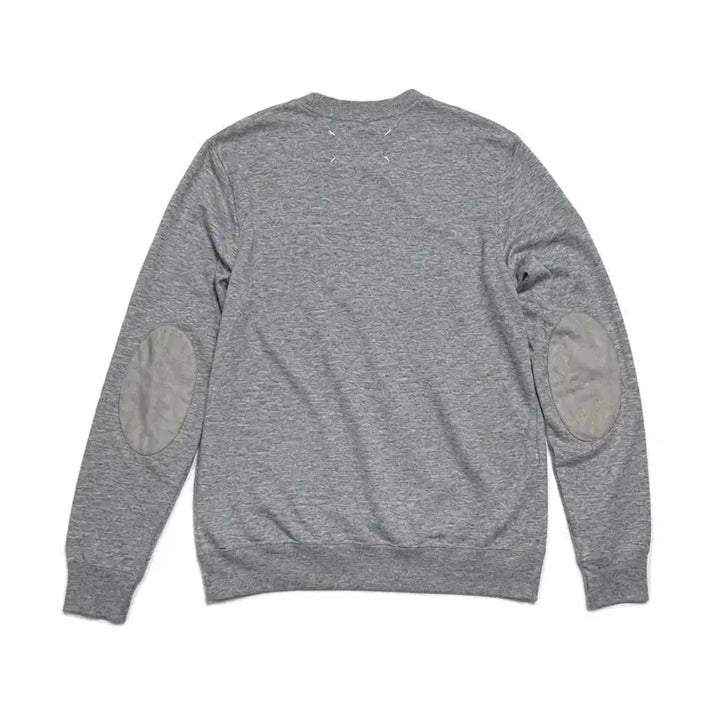[BUNJANG] Maison Margiela Elbow Patch V-Neck Sweater Heather Gray / MAISON MARGIELA ELBOW PATCH V-NECK 마르지엘라