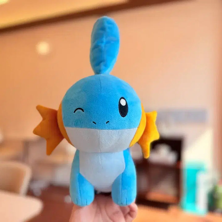 [BUNJANG] Bandai Pokemon Mudkip Mascot Plush 30cm / 일본 반다이 포켓몬 물짱이 마스코트 인형 30cm