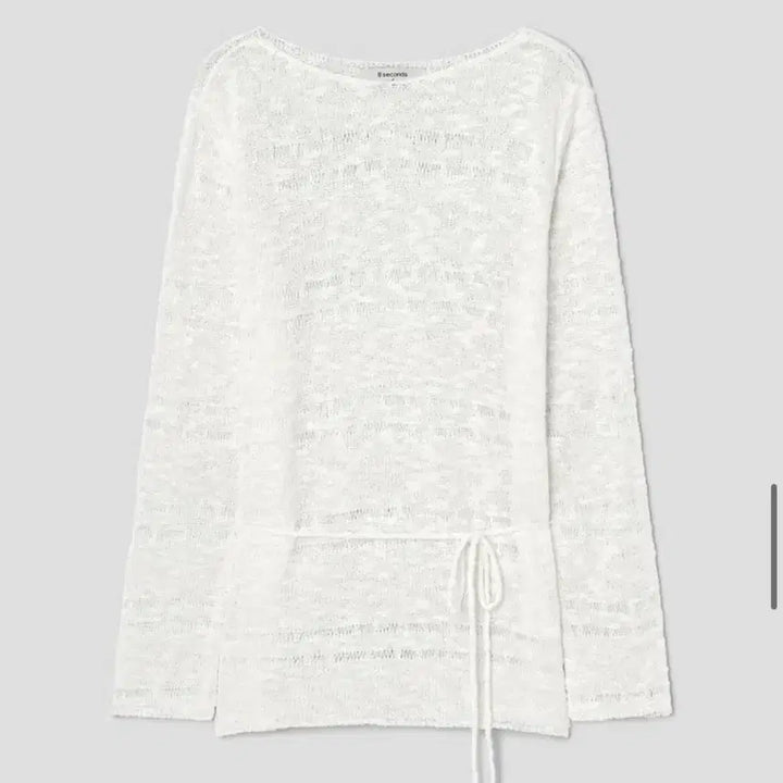 [BUNJANG] 8seconds String Scasi Pullover Ivory / 8세컨즈 스트링 스카시 풀오버 아이보리