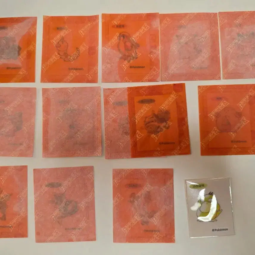 [BUNJANG] Pokemon Artwork Stickers Trading / 포켓몬 아트웍 띠부씰 팝니다.