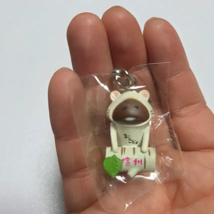 [BUNJANG] Mushroom Namco Stuffed Doll Keychain / 고전 만화 캐릭터 굿즈 인형 피규어 토이 버섯 나메코 스트랩 키링 오코죠