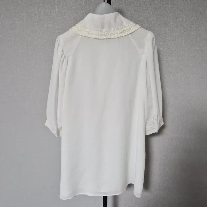 [SOLD OUT] 모조에스핀 55 레이스 카라 7부8부 블라우스 셔켓 W-반팔-167