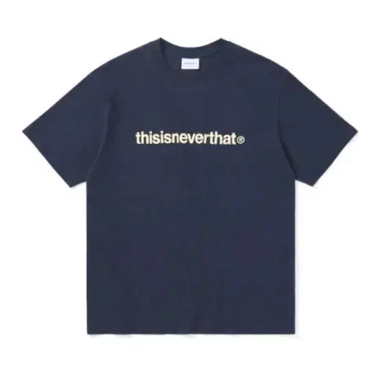 [BUNJANG] D.N.D. Navy Blue Short Sleeve T-Shirt Size S / 디네댓 남색 반팔 s