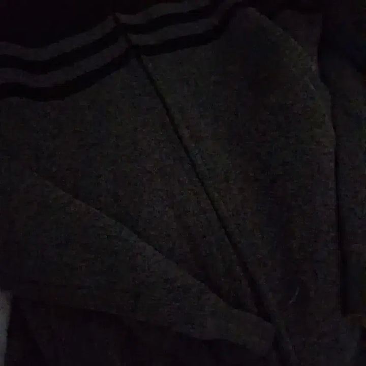 [BUNJANG] Polo Ralph Lauren Striped Zip-Up Jacket / 폴로 랄프로렌 검정색 줄무늬 집업