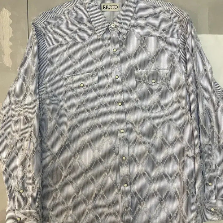[BUNJANG] RECTO Bohemian Tassel Western Shirt / 렉토 보헤미안 테슬 웨스턴 셔츠