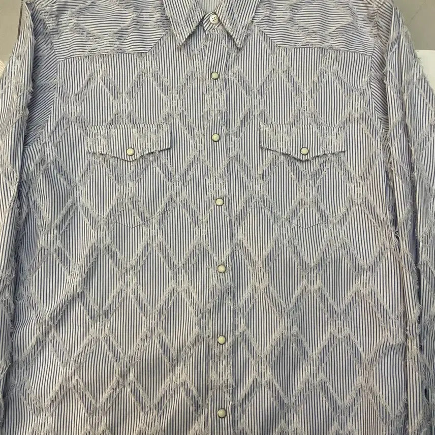 [BUNJANG] RECTO Bohemian Tassel Western Shirt / 렉토 보헤미안 테슬 웨스턴 셔츠