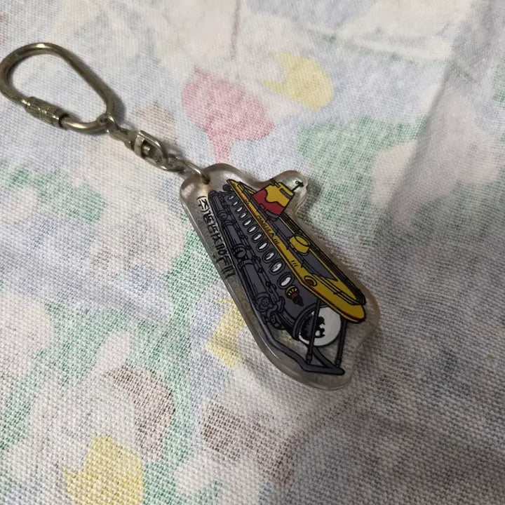 [BUNJANG] 80s Daeguk Underwater Tourism Retro Submarine Keyring / 80s 대국해저관광 레트로 잠수함 키링