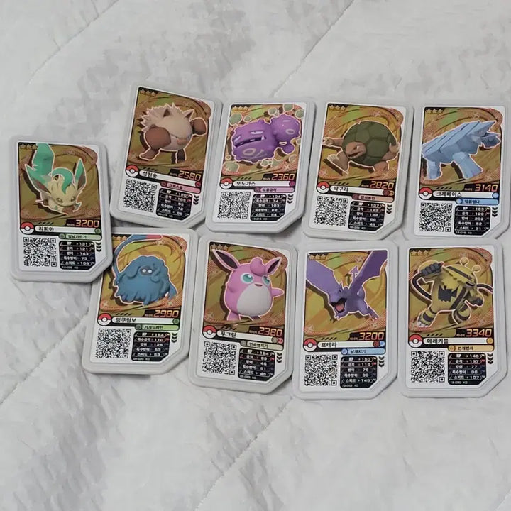 [BUNJANG] Pokemon Gaole Discs - 1 Star, 2 Star, 3 Star / 포켓몬 가오레 1성2성3성
