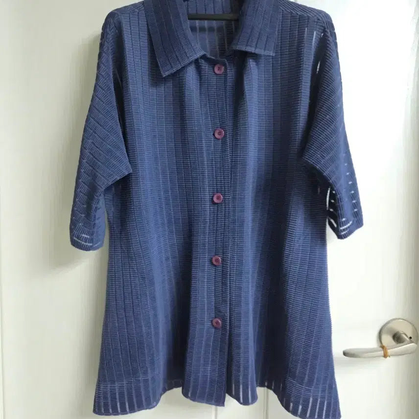 [BUNJANG] Pleats Me 2023 Shirt-Style Blouse / 플리츠미 2023  셔츠형  블라우스