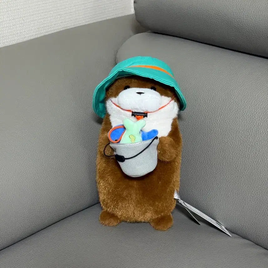 [BUNJANG] Usowoo Usowoo-chan Doll Dark Brown 27cm / 낚시 우소우소짱 인형 다크브라운 27cm