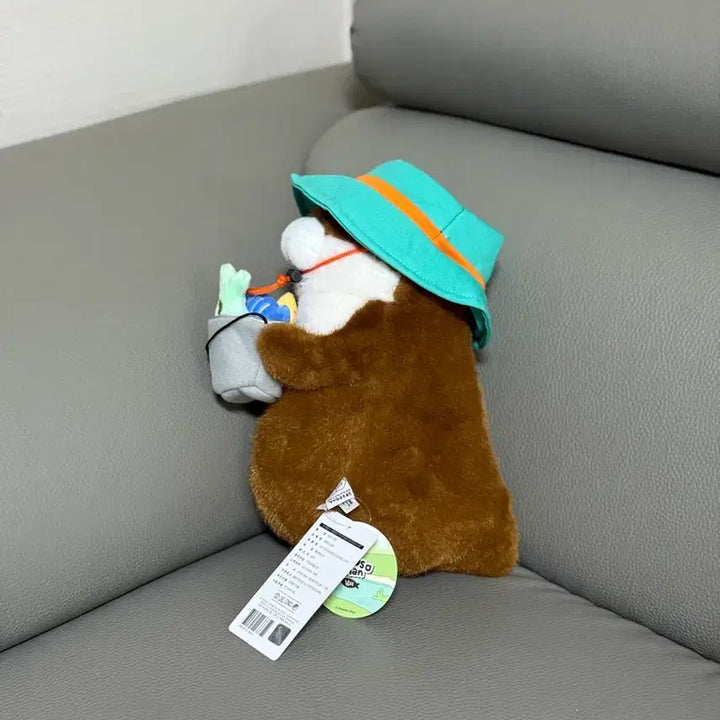 [BUNJANG] Usowoo Usowoo-chan Doll Dark Brown 27cm / 낚시 우소우소짱 인형 다크브라운 27cm