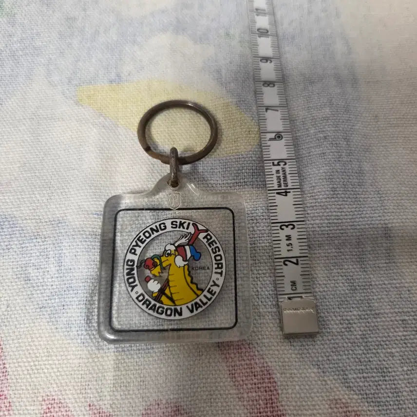 [BUNJANG] 1990s Dragon Valley Yongpyong Ski Resort Keyring / 90s 드래곤 밸리 용평 스키 리조트 키링